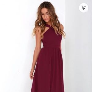 Burgundy Bridesmaids Dresses